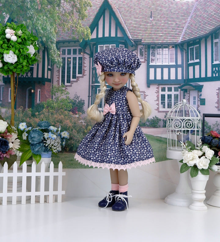 Bitty Blossoms - dress with boots for Ruby Red Fashion Friends doll