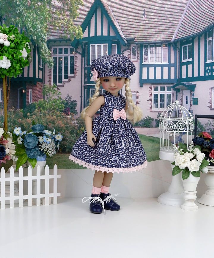 Bitty Blossoms - dress with boots for Ruby Red Fashion Friends doll