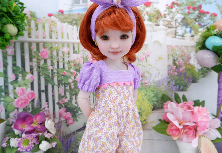 Bitty Bunnies - romper with boots for Ruby Red Fashion Friends doll