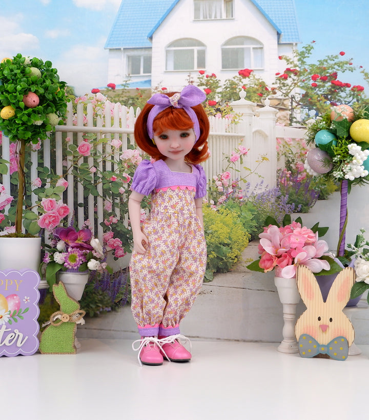 Bitty Bunnies - romper with boots for Ruby Red Fashion Friends doll