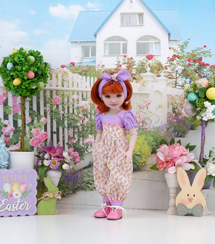 Bitty Bunnies - romper with boots for Ruby Red Fashion Friends doll