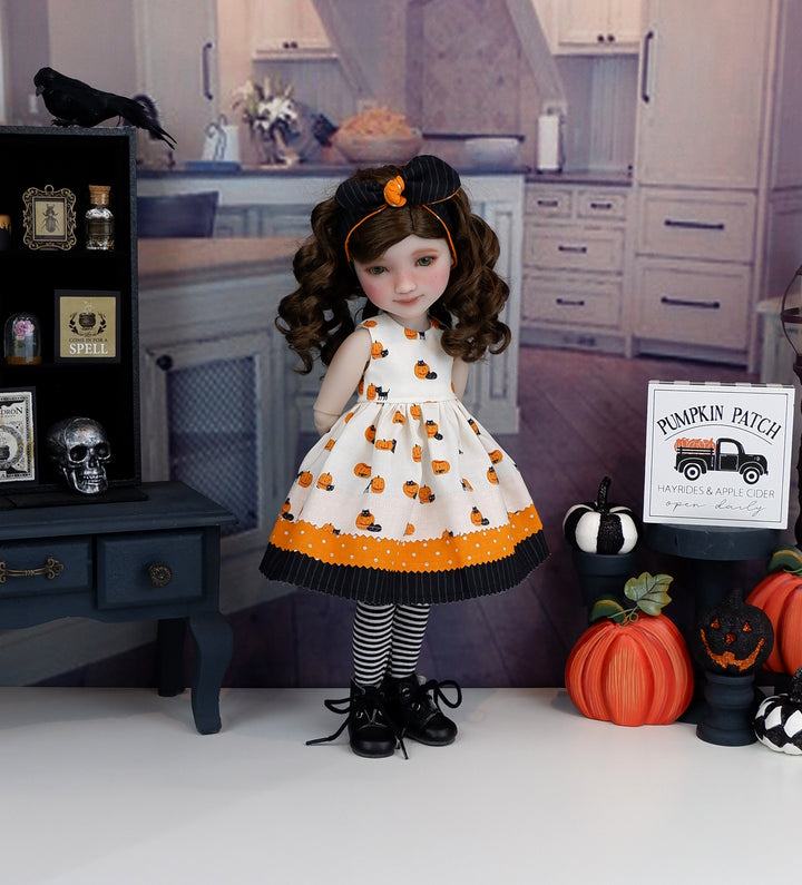 Black Kittens - dress with boots for Ruby Red Fashion Friends doll