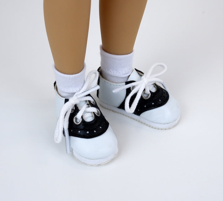 Saddle Shoes - 58mm - Fashion Friends doll shoes