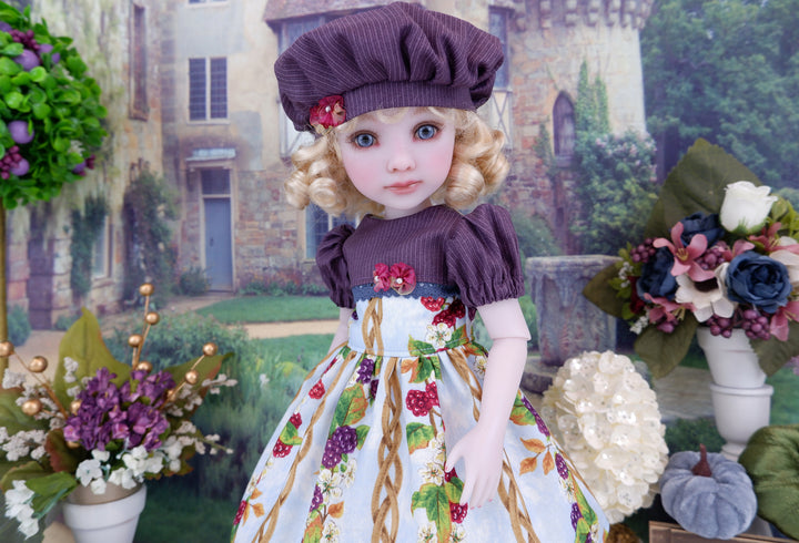 Blackberry Briar - dress and shoes for Ruby Red Fashion Friends doll