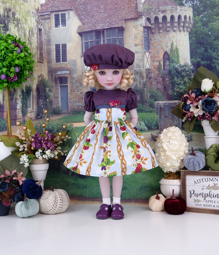 Blackberry Briar - dress and shoes for Ruby Red Fashion Friends doll