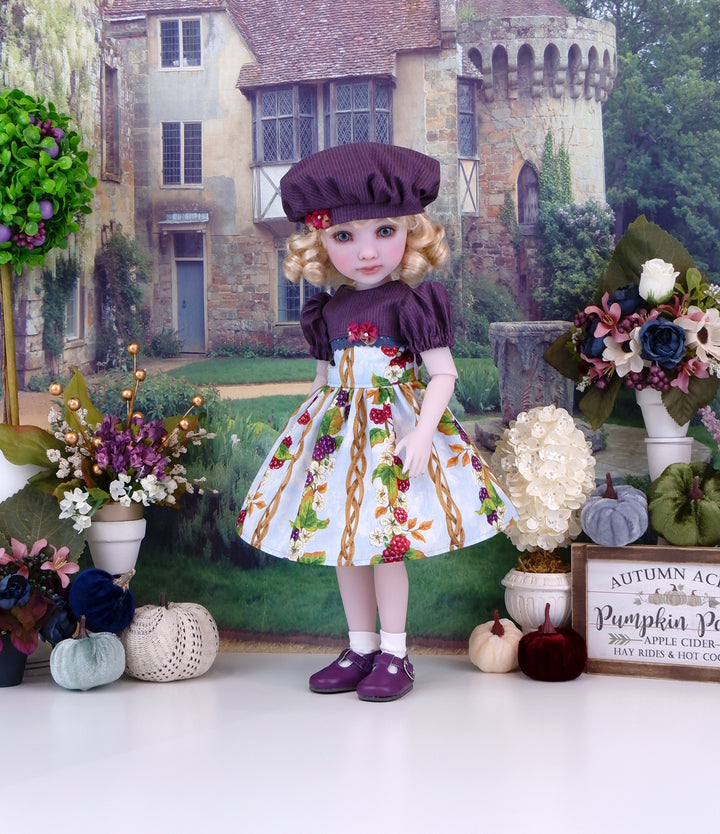 Blackberry Briar - dress and shoes for Ruby Red Fashion Friends doll