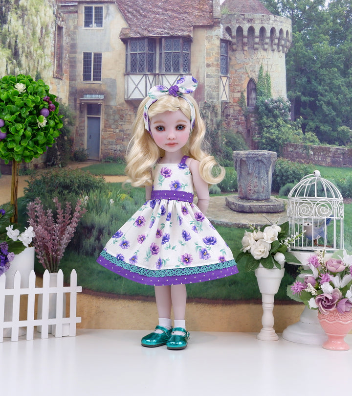 Blooming Anemone - dress and shoes for Ruby Red Fashion Friends doll
