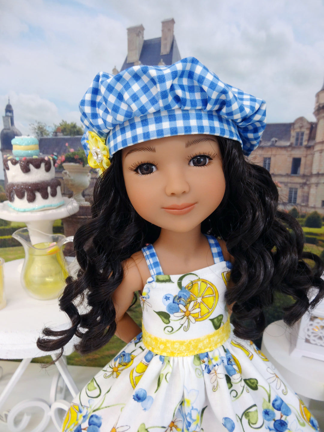 Blueberry Lemon - dress & jacket with shoes for Ruby Red Fashion Friends doll