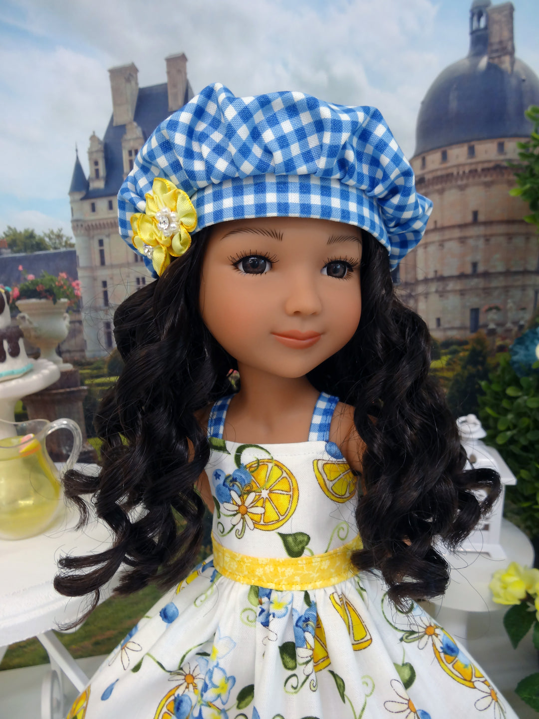 Blueberry Lemon - dress & jacket with shoes for Ruby Red Fashion Friends doll