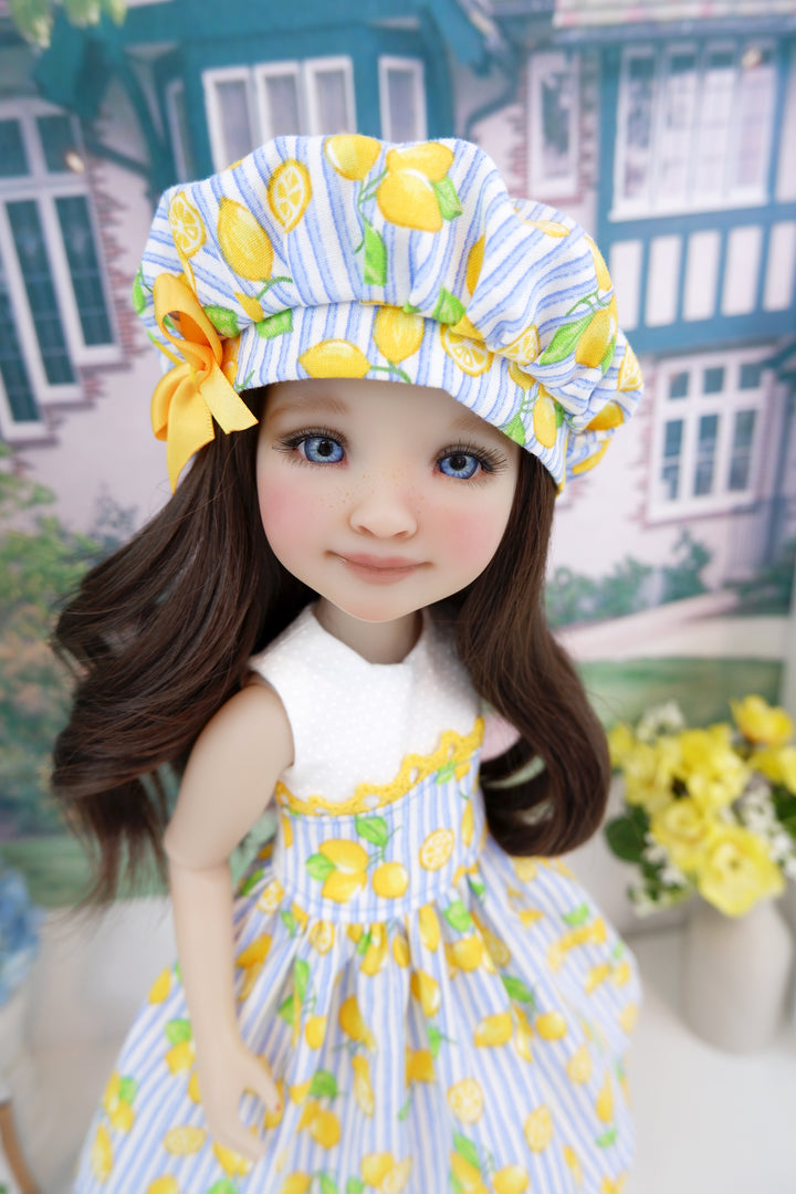Bright Lemons - dress with shoes for Ruby Red Fashion Friends doll