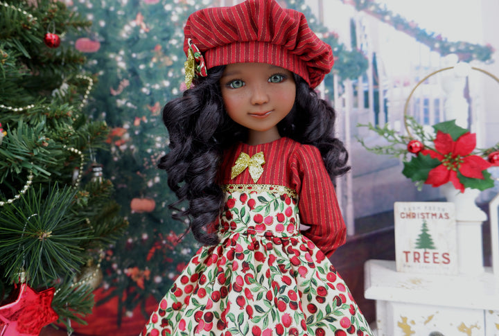 Brilliant Berries - dress with shoes for Ruby Red Fashion Friends doll