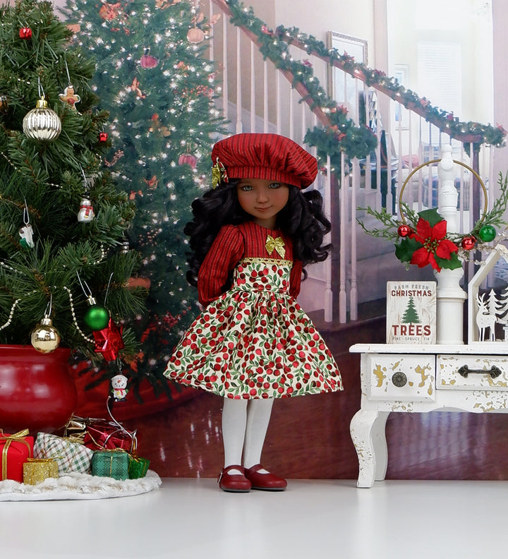 Brilliant Berries - dress with shoes for Ruby Red Fashion Friends doll