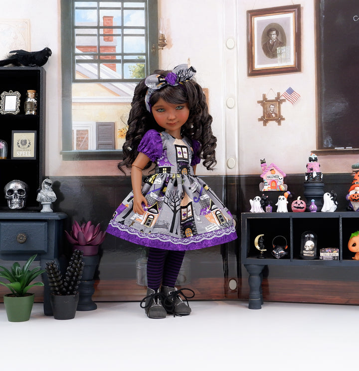 Broomhilda's - dress and boots for Ruby Red Fashion Friends doll