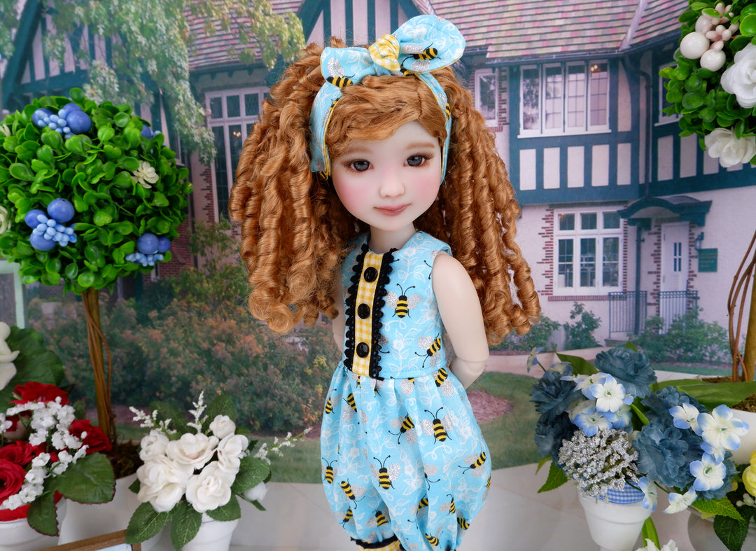 Bumblebee - romper with boots for Ruby Red Fashion Friends doll