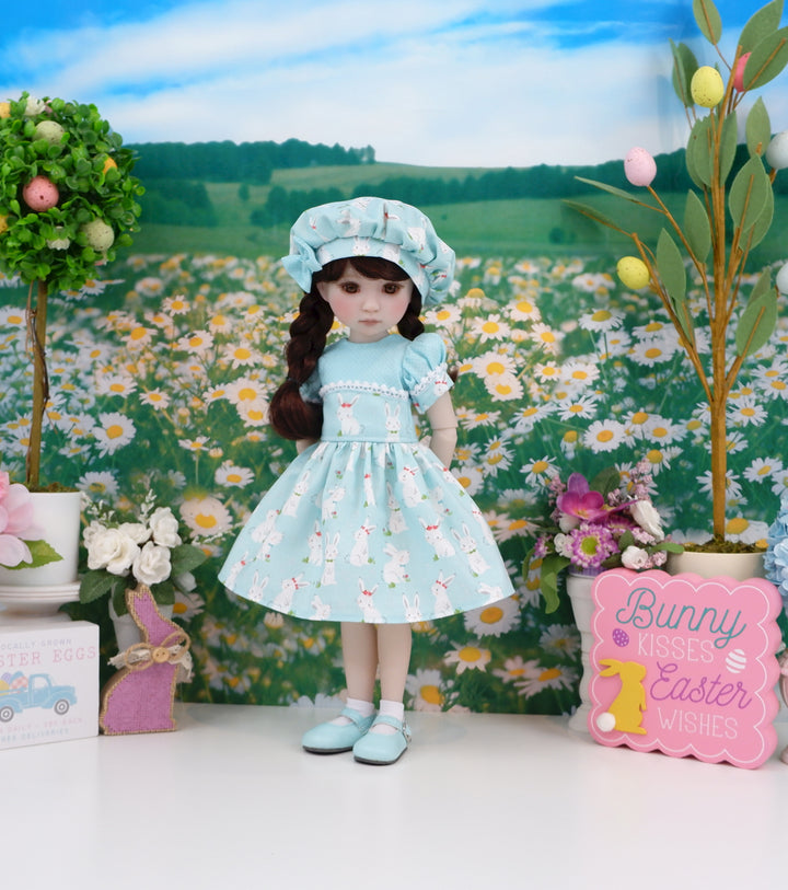 Bunnies & Bows - dress and shoes for Ruby Red Fashion Friends doll