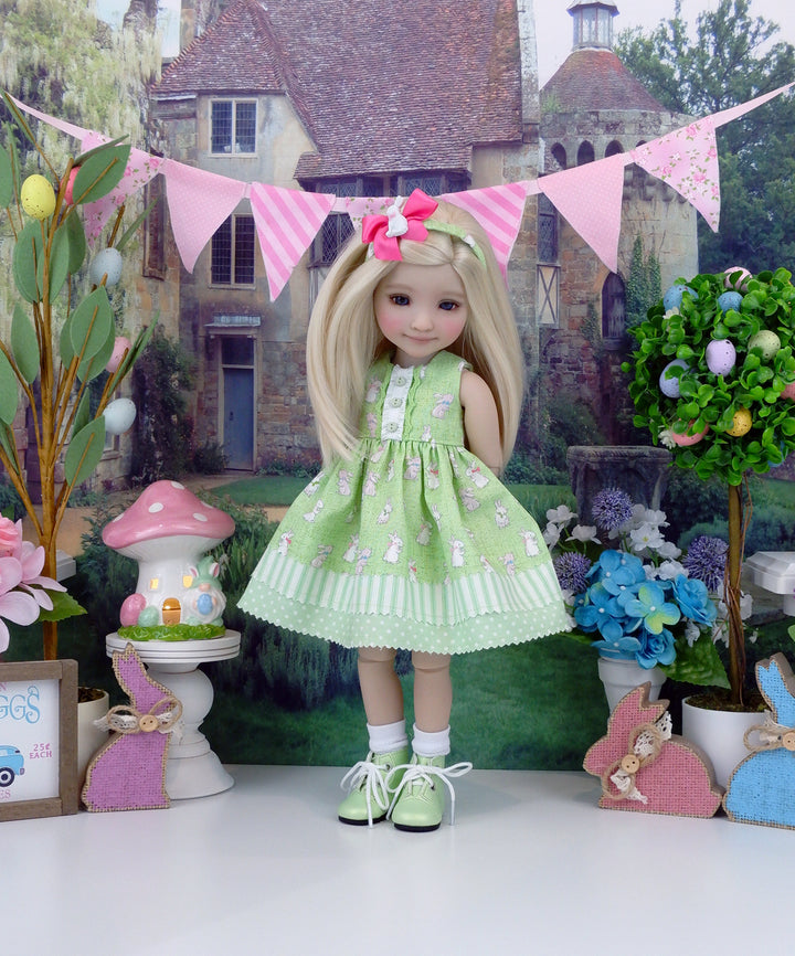 Bunny Darling - dress with boots for Ruby Red Fashion Friends doll