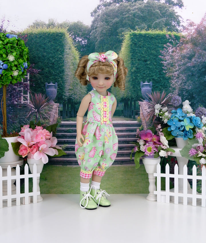 Butterfly Cutie - romper with boots for Ruby Red Fashion Friends doll