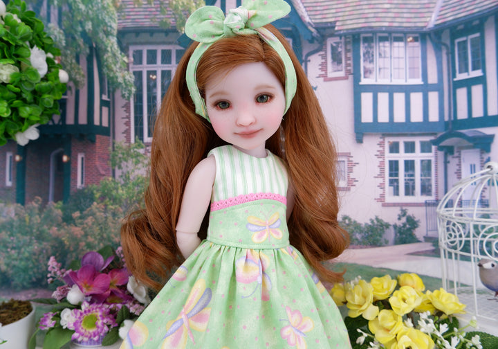 Butterfly Flutters - dress and shoes for Ruby Red Fashion Friends doll