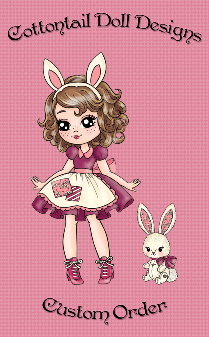 Bitty Posies Blush - dress and shoes for Ruby Red Fashion Friends doll