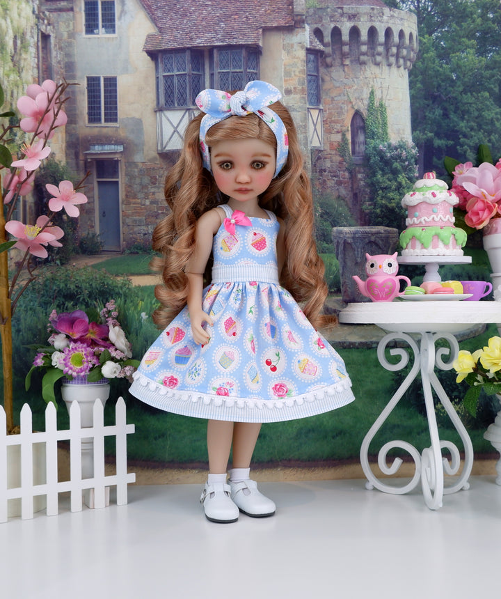 Cake &amp; Tea - dress and shoes for Ruby Red Fashion Friends doll