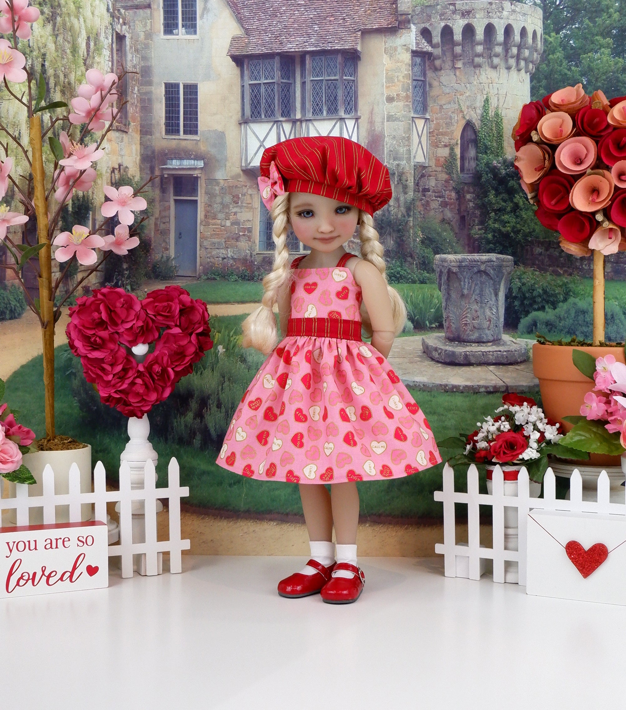 Candy Love - dress with shoes for Ruby Red Fashion Friends doll