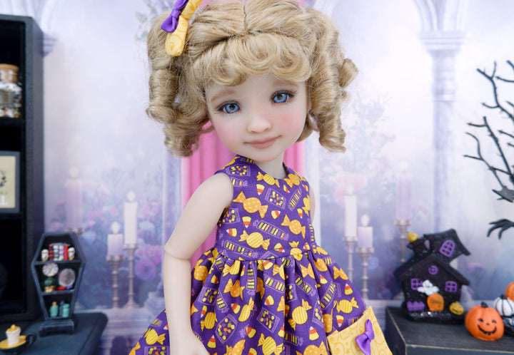 Candy Wrappers - dress with boots for Ruby Red Fashion Friends doll