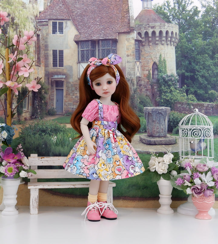Care Bear Family - blouse & jumper with boots for Ruby Red Fashion Friends doll