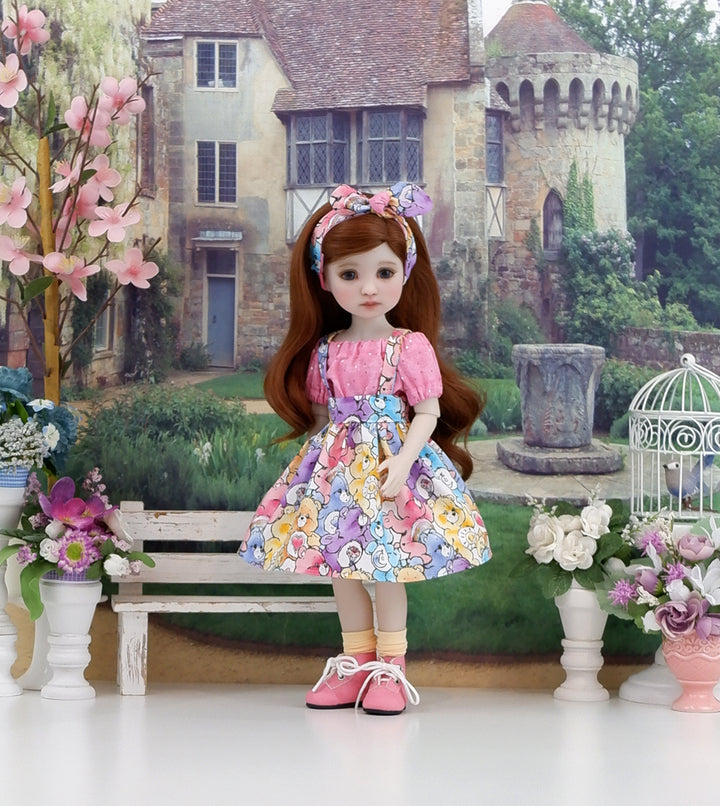 Care Bear Family - blouse & jumper with boots for Ruby Red Fashion Friends doll