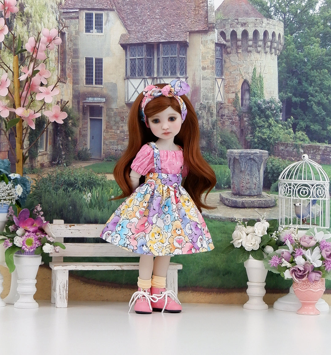 Care Bear Family - blouse & jumper with boots for Ruby Red Fashion Friends doll