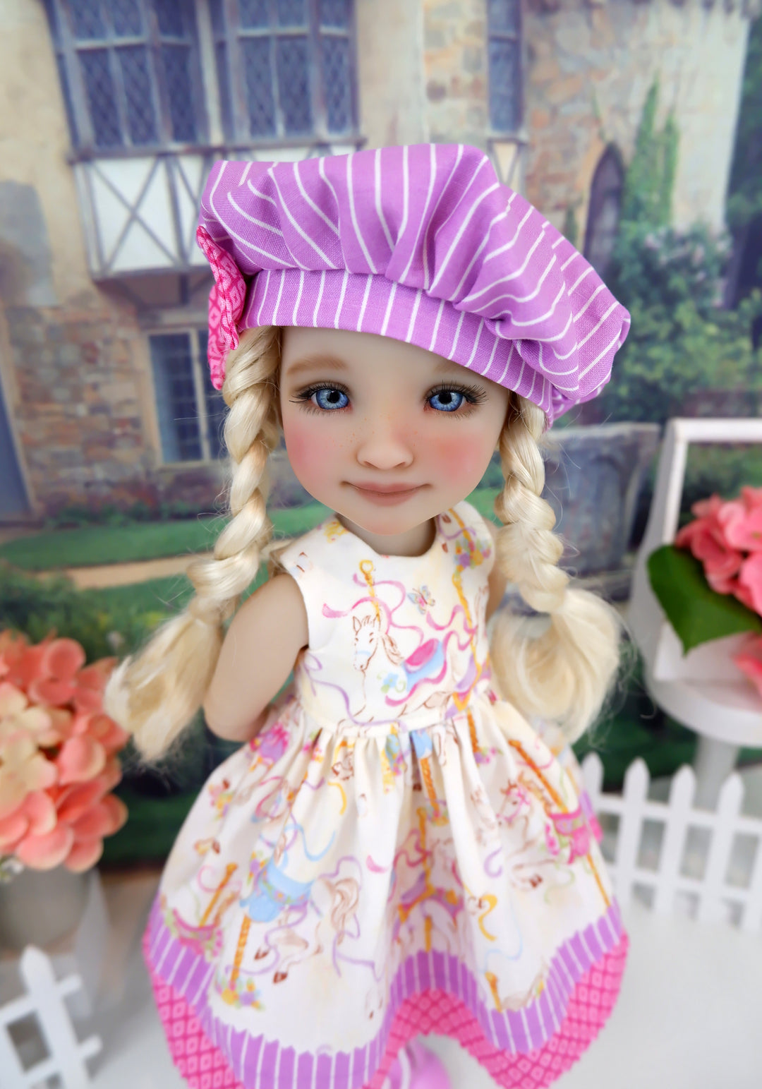 Carousel Horse - dress with boots for Ruby Red Fashion Friends doll