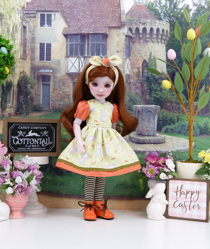 Carrots - dress and boots for Ruby Red Fashion Friends doll