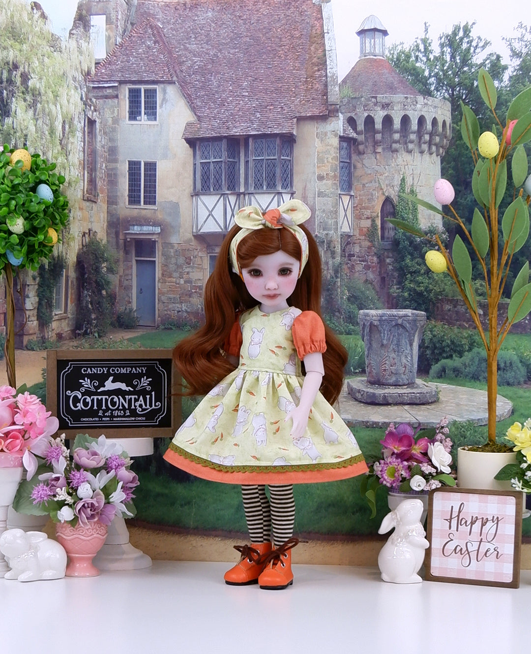 Carrots - dress and boots for Ruby Red Fashion Friends doll