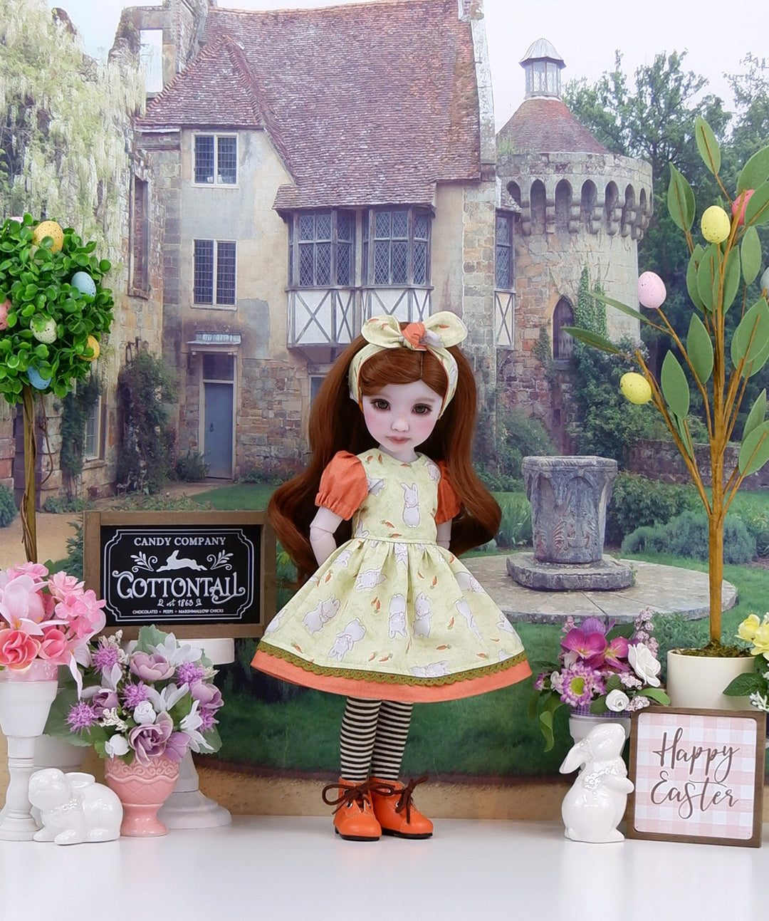Carrots - dress and boots for Ruby Red Fashion Friends doll