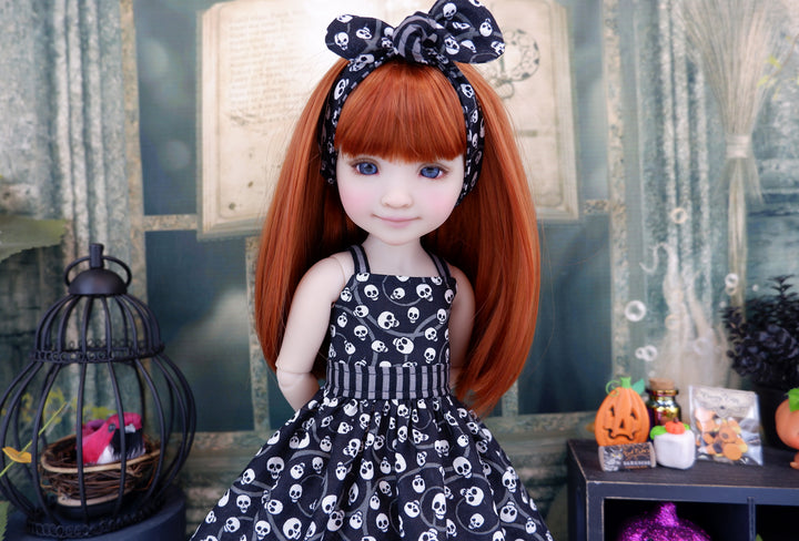 Catacomb Cutie - dress with shoes for Ruby Red Fashion Friends doll
