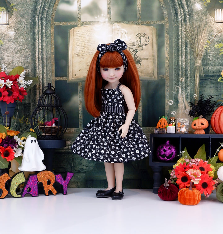 Catacomb Cutie - dress with shoes for Ruby Red Fashion Friends doll
