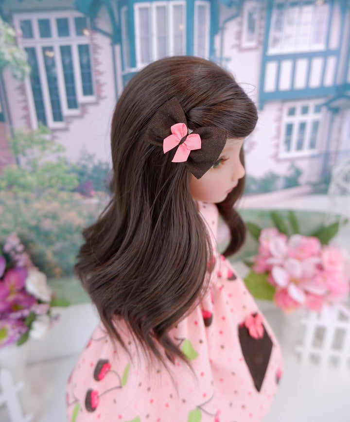 Cherries & Chocolate - dress with shoes for Ruby Red Fashion Friends doll
