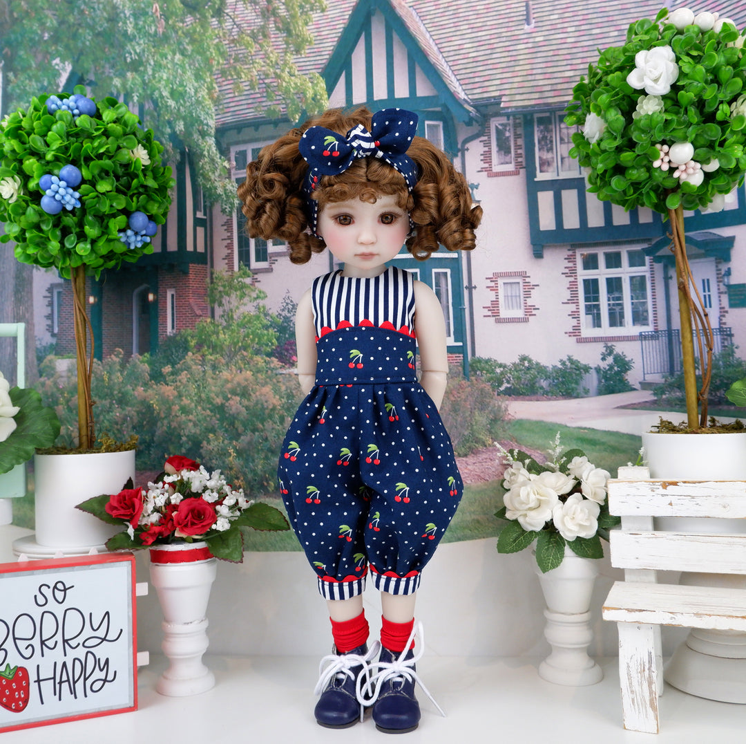 Cherry Fresh - romper with boots for Ruby Red Fashion Friends doll