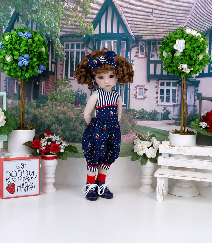 Cherry Fresh - romper with boots for Ruby Red Fashion Friends doll