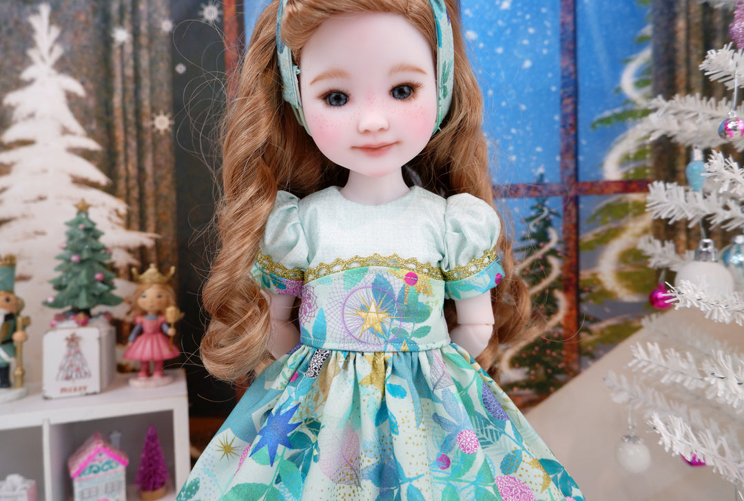 Christmas Magic - dress with shoes for Ruby Red Fashion Friends doll