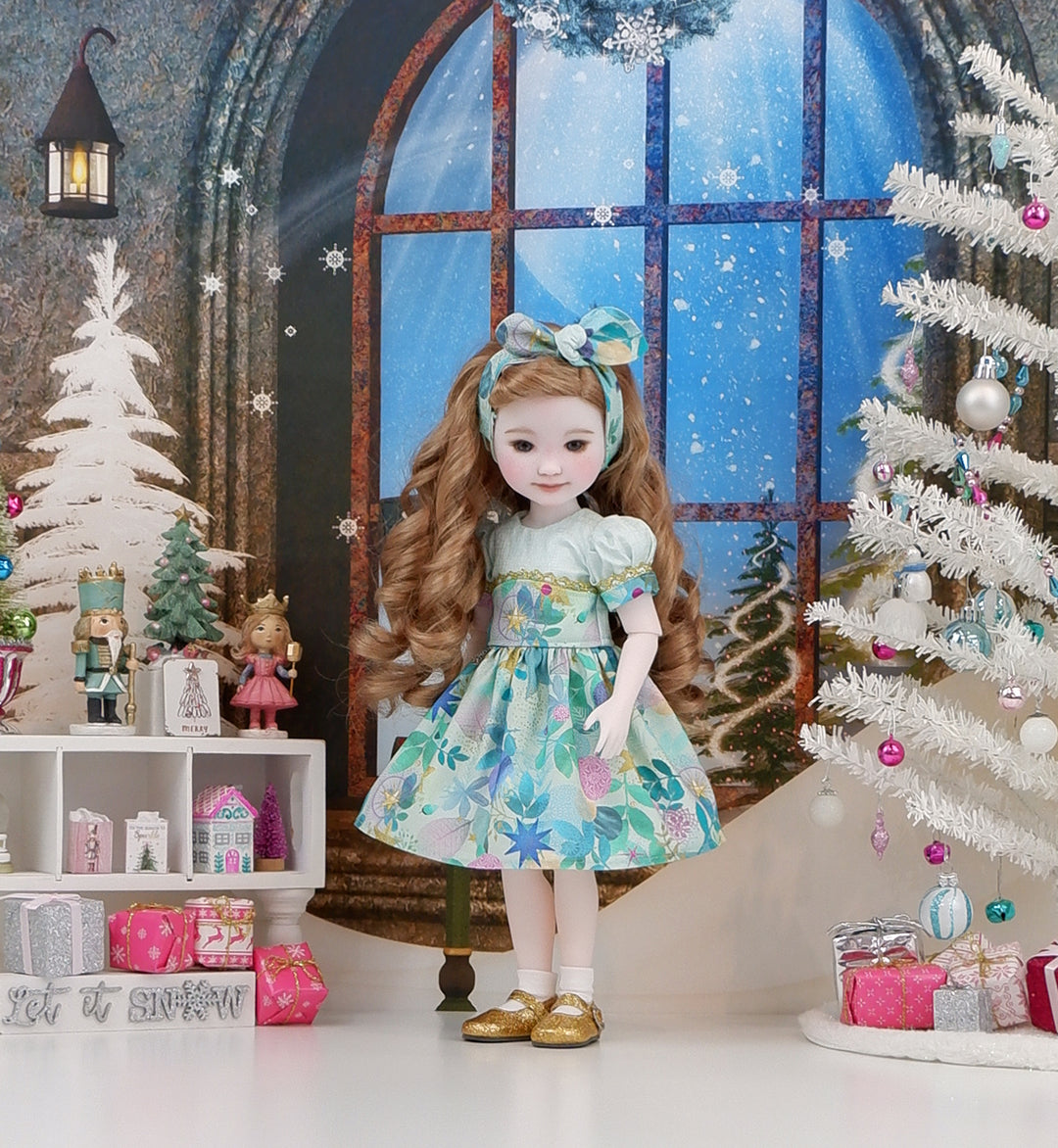 Christmas Magic - dress with shoes for Ruby Red Fashion Friends doll