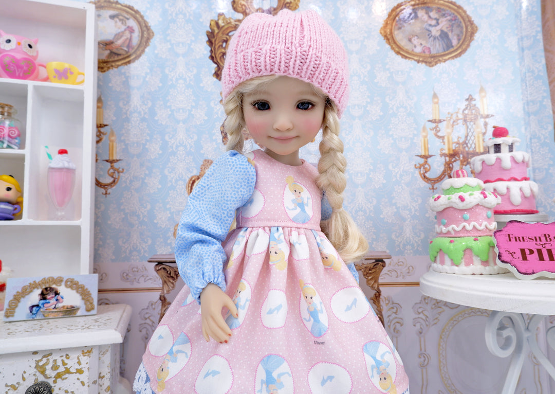 Cinderella Cameo - dress ensemble with boots for Ruby Red Fashion Friends doll