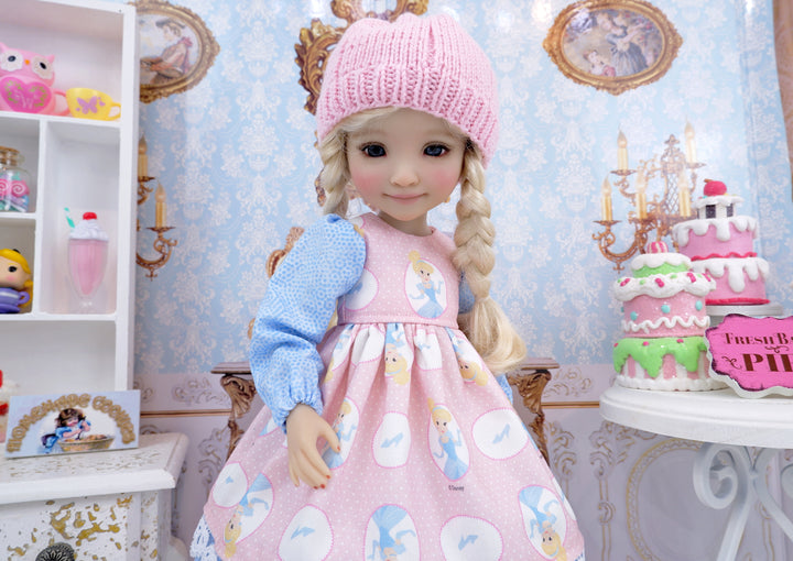Cinderella Cameo - dress ensemble with boots for Ruby Red Fashion Friends doll