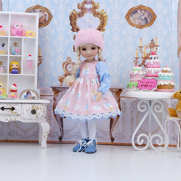 Cinderella Cameo - dress ensemble with boots for Ruby Red Fashion Friends doll