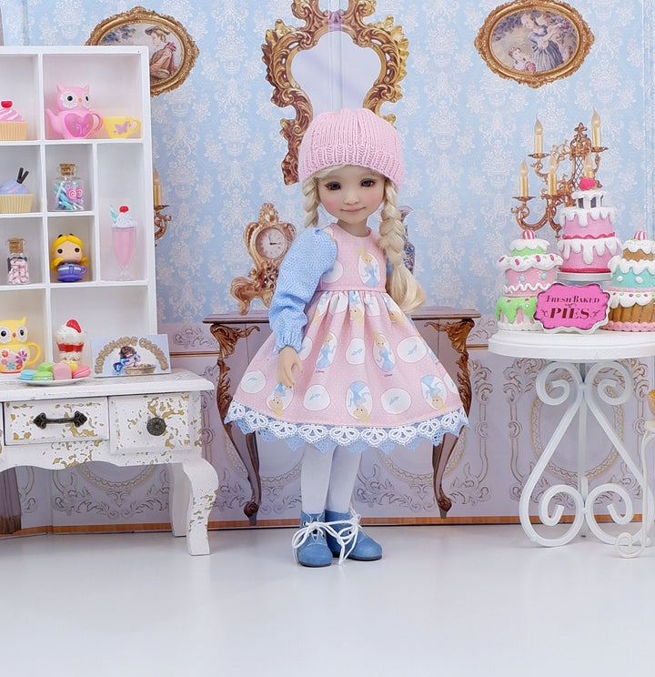Cinderella Cameo - dress ensemble with boots for Ruby Red Fashion Friends doll
