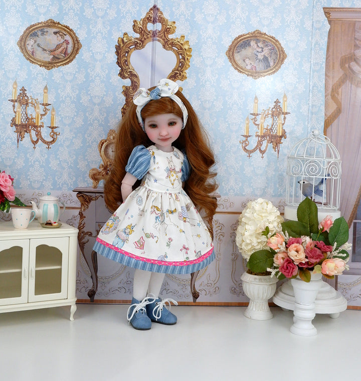 Cirque Romantique - dress and boots for Ruby Red Fashion Friends doll