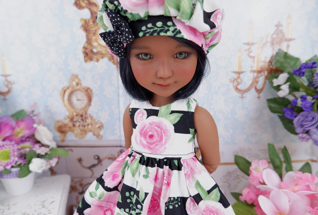 Classy Rose - dress with boots for Ruby Red Fashion Friends doll