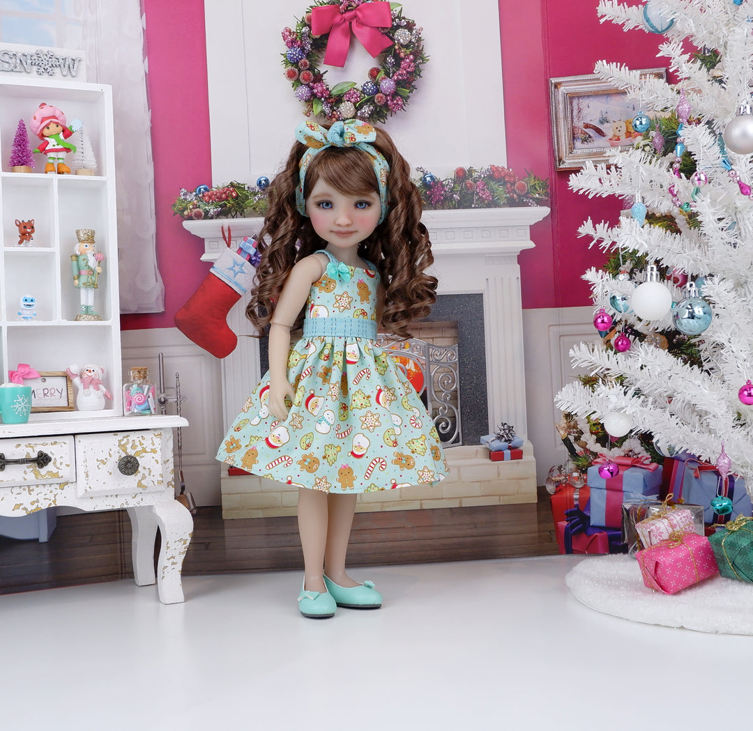 Cookie Cutie - dress with shoes for Ruby Red Fashion Friends doll