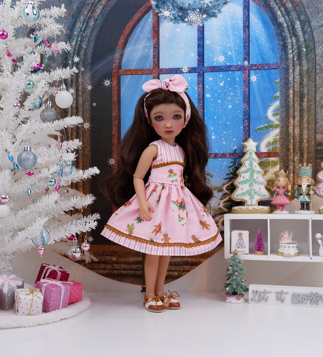 Cookie Kids - dress with shoes for Ruby Red Fashion Friends doll