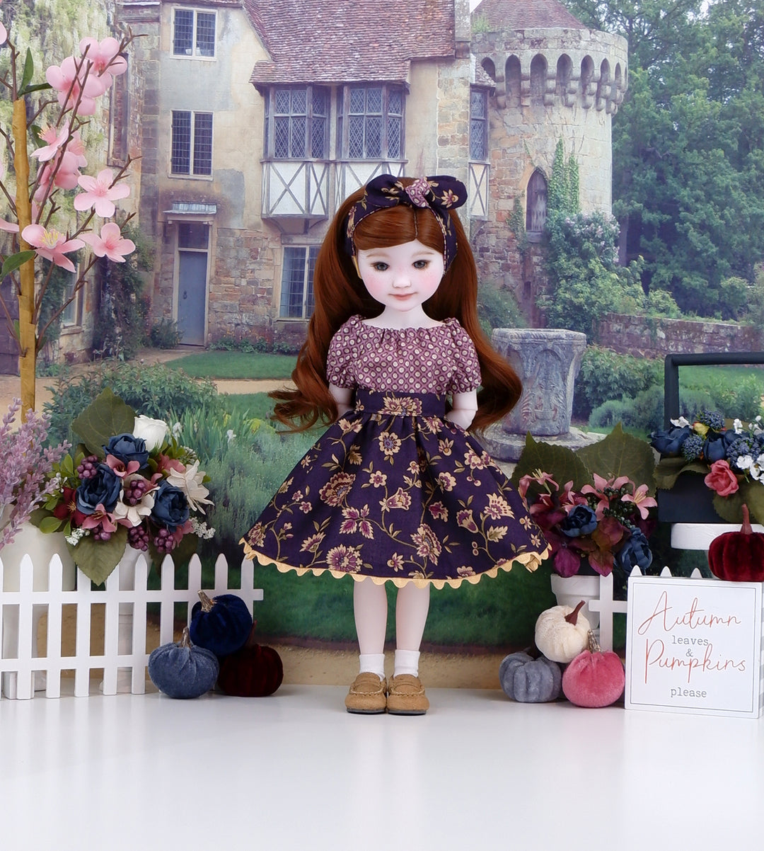 County Kerry - blouse & skirt with loafers for Ruby Red Fashion Friends doll