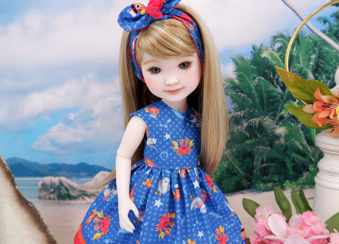Crabby - dress and sandals for Ruby Red Fashion Friends doll